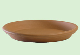 Plato Redondo Terracota